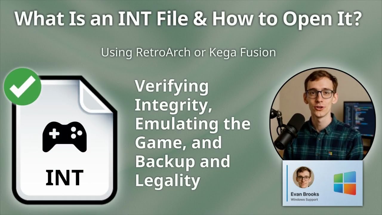 How to Open INT Files (RetroArch or Kega Fusion) - YouTube