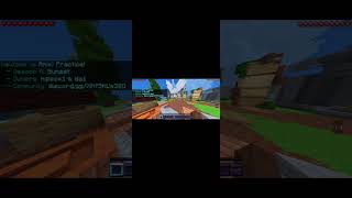 The best minecraft pe map pvp practice!