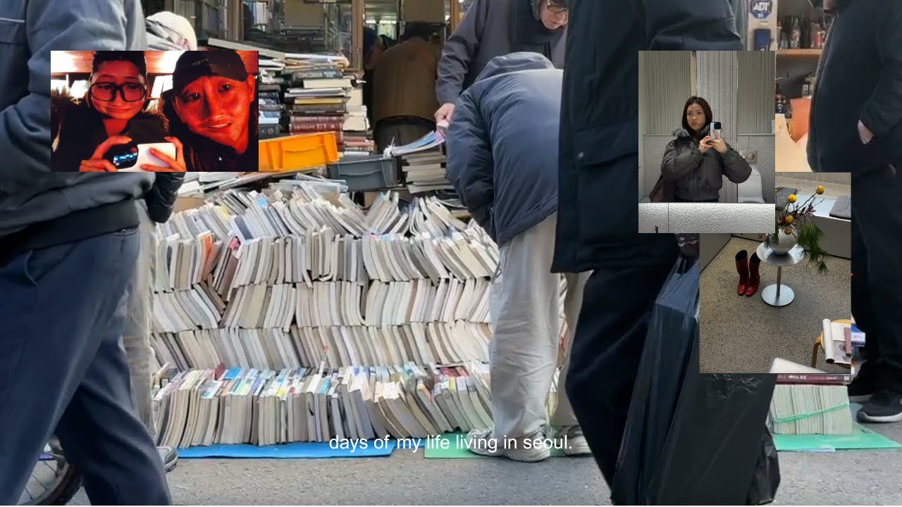 living seoulo | brother came to visit = shopping tour, vintage gem in dongmyo, and lots of eating