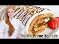 Coffee Roulade with Chantilly Creme