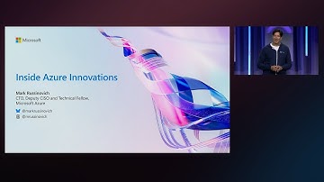 Inside Azure Innovations with Mark Russinovich | BRK430