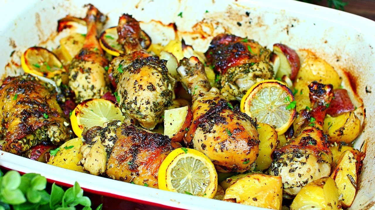 Cajun-Style Roasted Chicken with Garlic-Herb Potatoes – Instant Pot Recipes