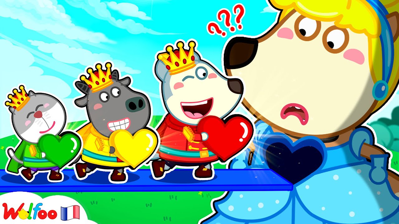 Wolfoo, Quel Prince Était Le Plus Aimé ? 👸 Dessin Animé Pour Bébé 🎉 Collection D'épisodes