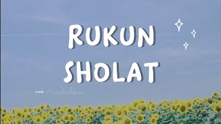 (Lirik Lagu) RUKUN SHOLAT - Nissa Sabyan