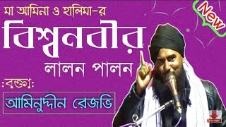 Maulana aminuddin Saheb waz (Kolkata) বিশ্ব নবীর জীবনী ইতিহাস | আমিনুদ্দিন সাহেব নতুন ওয়াজ