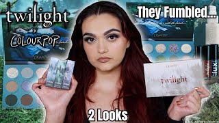 COLOURPOP X TWILIGHT FULL COLLECTION REVIEW 2 LOOKS & SWATCHES