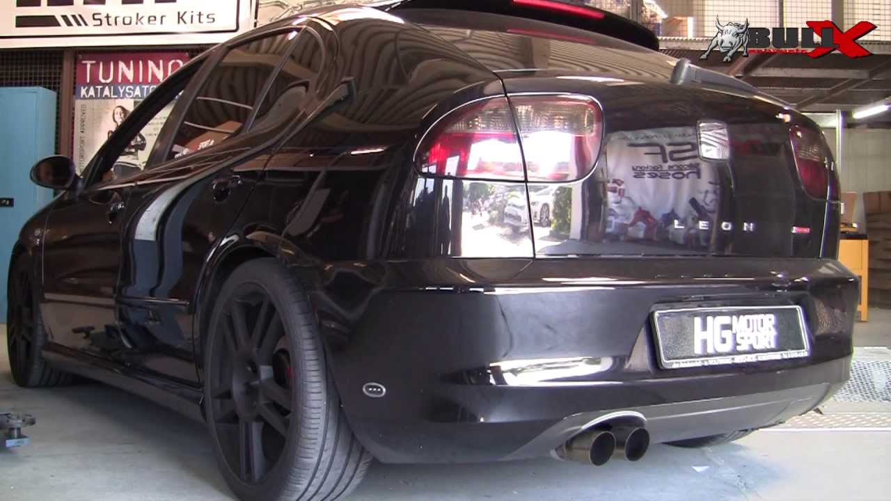 Seat Leon Cupra R Audi A3 Golf 4 1 8 Turbo Bull X Exhaust Soundfile Sportauspuff Youtube
