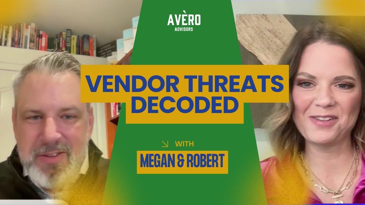 Vendor Threats & Technology: What You REALLY Need to Know