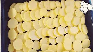 Рецепт - Картофель под белым соусом!