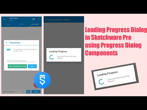 #sketchwarepro) how to make Loading Progress Dialog in Sketchware pro full details, #sketchwarehelp