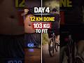 Day 4 – I Wanted to Quit Halfway. Finished 12KM Anyway | 20 KG Challenge
