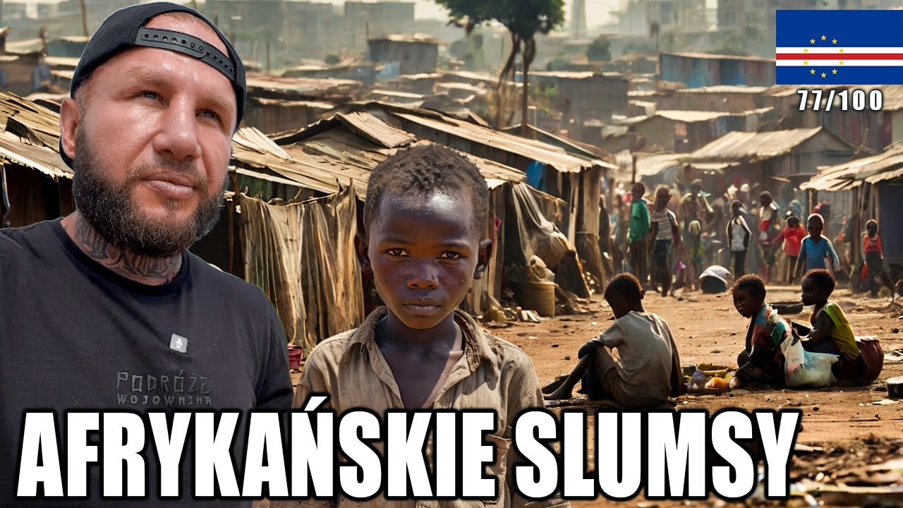 Afrykańskie slumsy - jak Ci ludzie tu żyją? Szok (Cabo Verde)