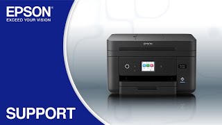 Epson WorkForce WF-2960 | Wireless Setup Using the Control Panel