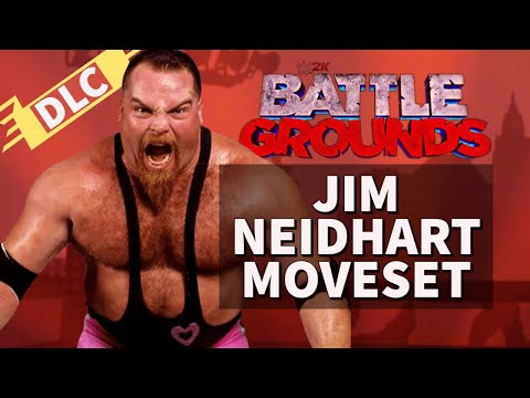Jim The Anvil Neidhart Moveset - WWE 2K Battlegrounds DLC