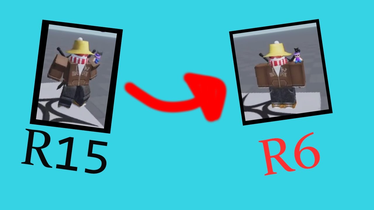 How to Set Player Avatars to R6 in Roblox Studio - YouTube