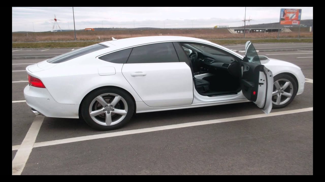 Audi a7 white