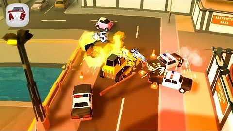 Reckless Getaway 2 - All Levels Gameplay (Stage 13) iOS / Android Part Escaping from Police🚓🚔