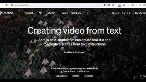 OpenAi Sora: A Game-Changer in the World of text-to-video model #sora #openai