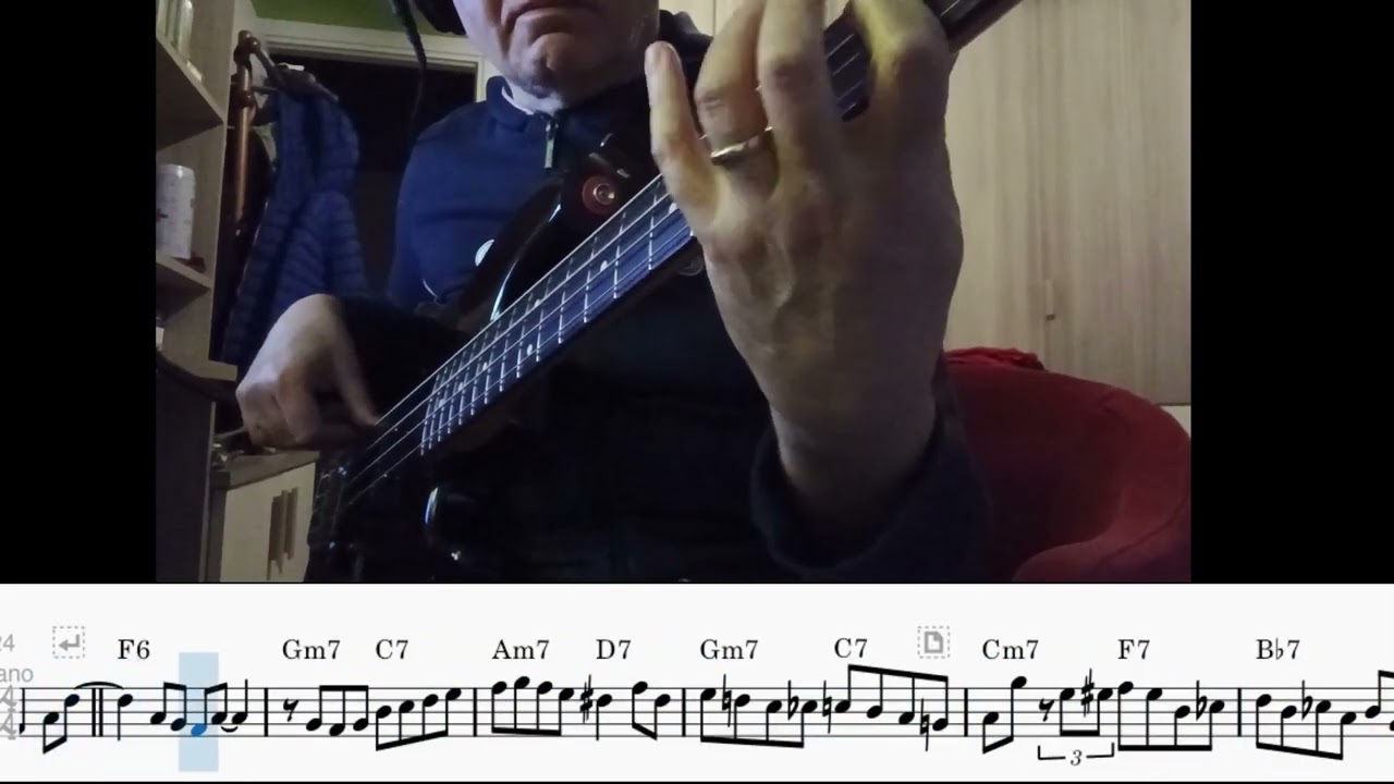 Paul Chambers/Chasin' the Bird (bass solo, PDF transcription)