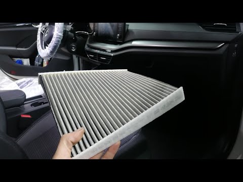Skoda Octavia A8, octavia IV (NX) замена салонного фильтра