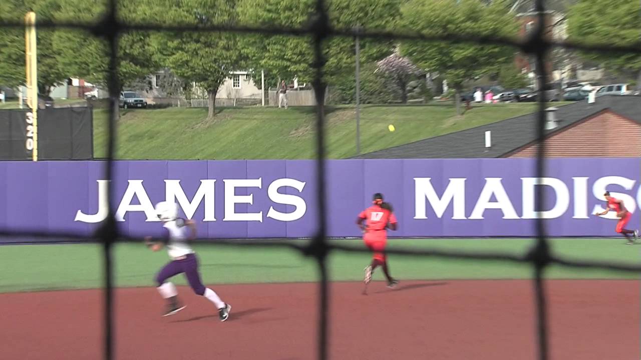 2015 JMU Softball Virginia Tech Game 1 Highlights April 29, 2015