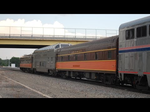 Video: Ekskursija Pa Jaunanglijas Kritušo Lapotni Amtrak Vintage Panoramic Dome Car