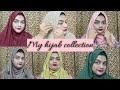 My Hijab Collection 2020 || Simple &amp; Daily wear Hijabs || Nazia&#39;s Life