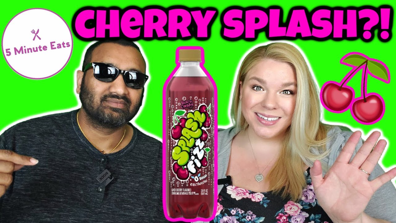 Splash Fizz Sparkling Water Black Cherry Review