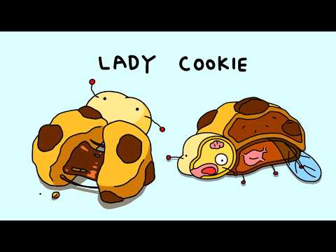 Ladybugs are Chocolate Chip Cookies