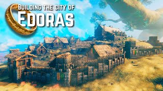 Building Edoras from Lord of the Rings in VALHEIM!