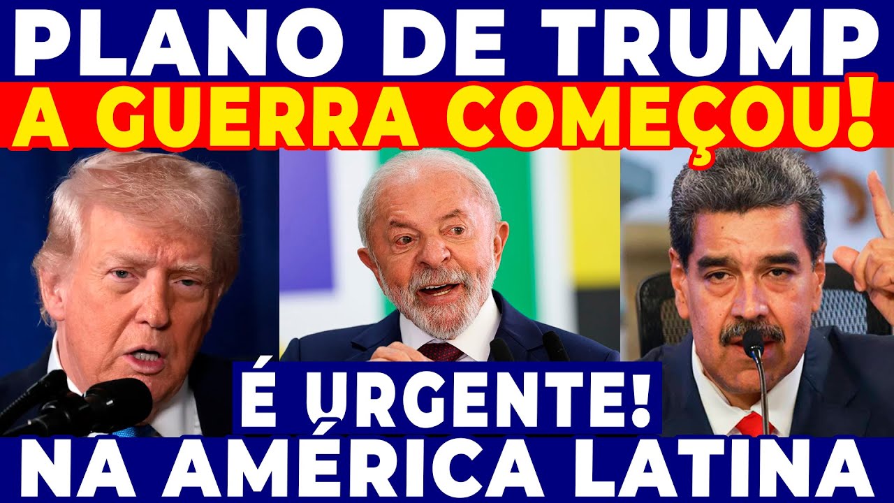 TRUMP QUER O FIM DE LULA! A LIMPEZA NA AMÉRICA JÁ COMEÇOU! PEGANDO FOGO NOS BASTIDORES! Urgente!