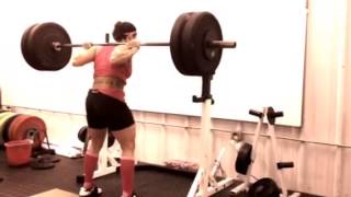 Mary - 245 lb squat + FAIL