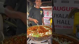 Rs 10 Gravy Manchurian with Noodles Cheapest Indo-Chinese Street Food in Surat | Street Food India