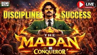 Madan DISCIPLINE = SUCCESS | JOKER BRO MISSION #bgmi  #bgmilive  #madanop  #madan  #bts