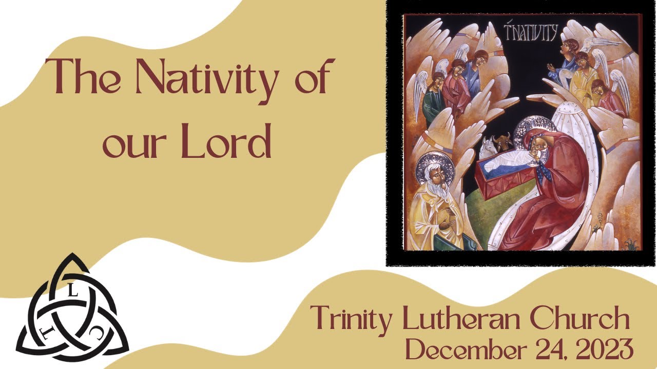 Trinity Lutheran Church, Dover, NJ Christmas Eve 2023 Worship Service YouTube