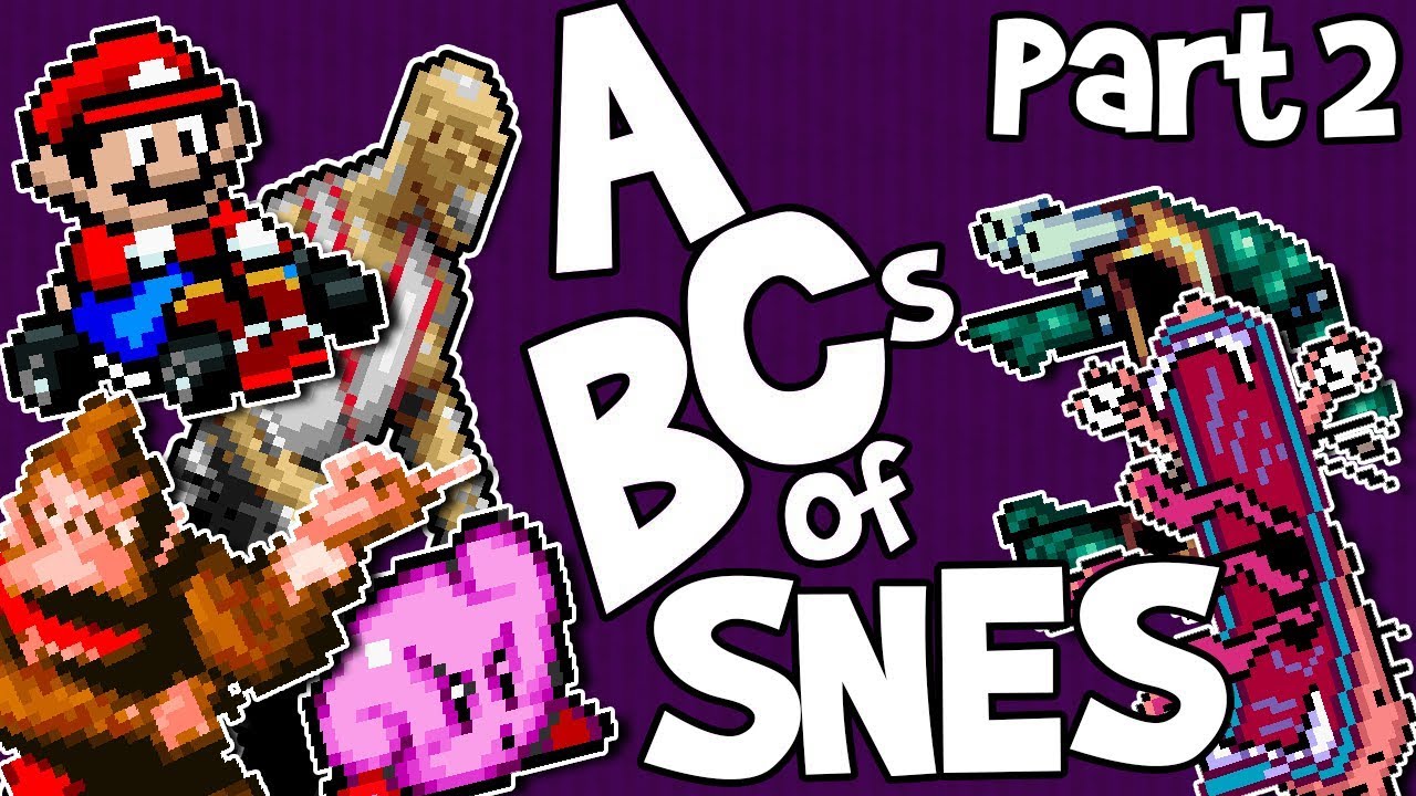 ABCs of SNES - 1 Game for Every Letter - PART 2 (N-Z) - YouTube
