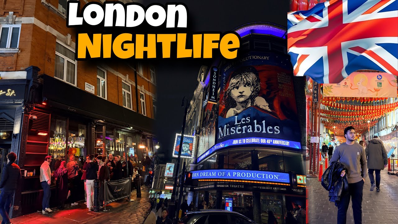 SATURDAY NIGHT IN OXFORD STREET - LONDON NIGHT LIFE