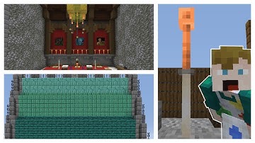 10 AWESOME Minecraft 1.17 Build Hacks! (20w45a)