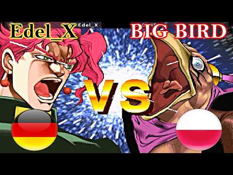 JoJo's Bizarre Adventure - Edel_X vs BIG BIRD