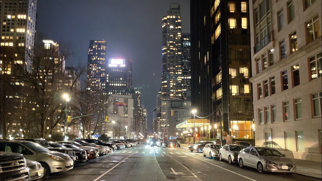 🇺🇸Live from NYC(03.15.2022): Late Night Walk in Manhattan