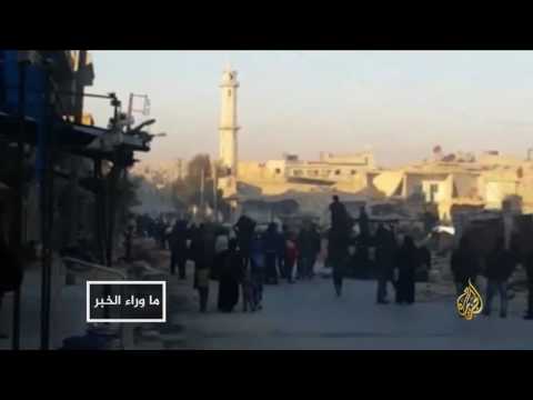 جيش النظام يستثمر حملة القصف الجوي بشرق حلب