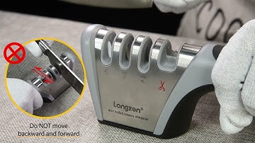 How to use Knife Sharpener correctly?