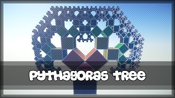 Minecraft Cinematic | Pythagoras Tree