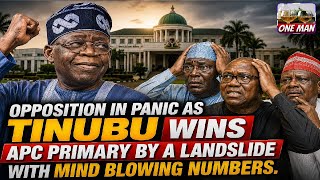 OPPOSITION IN PANIC AS TINUBU WINS APC PRIMARY BY A LANDSLIDE WITH MIND BLOWING NUMBERS