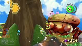 The Bugaboom Boss Fight With Luigi - Super Mario Galaxy Super Mario 3D All-Stars