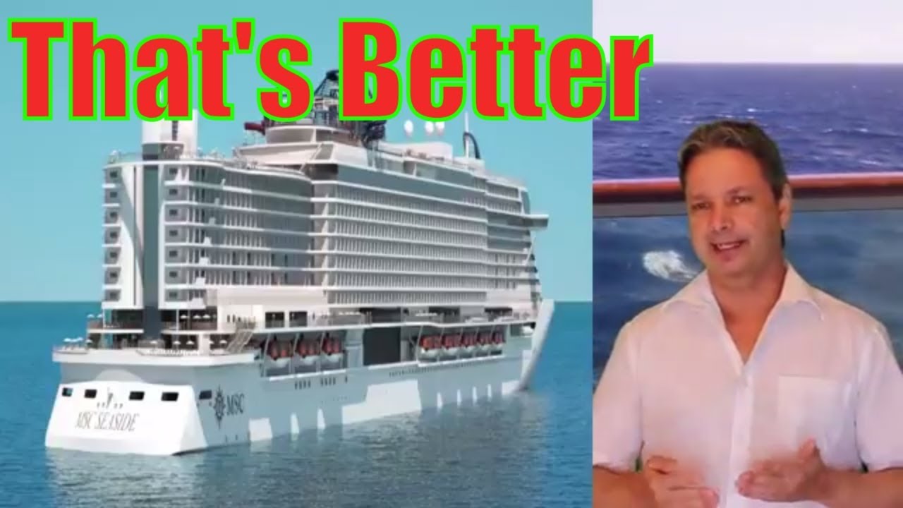 MSC Seaside update 2018