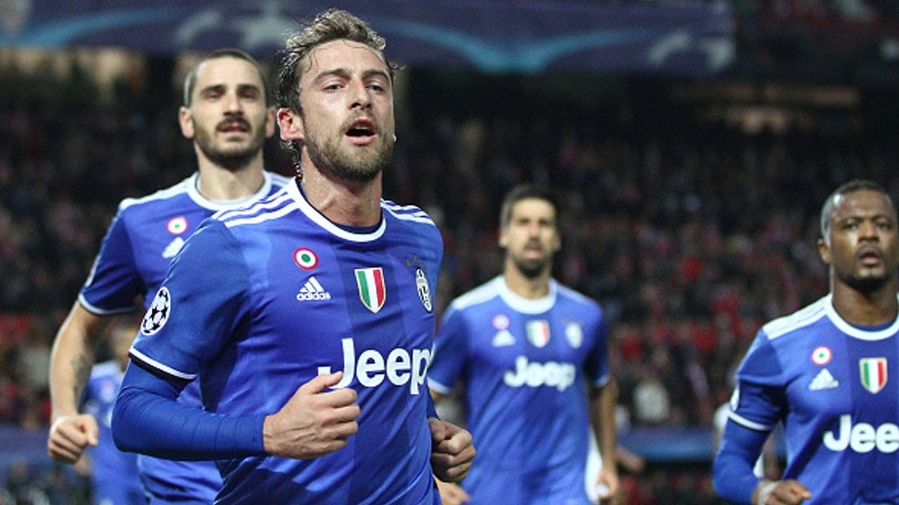 Gol de Marchisio – Sevilla 1 x 1 Juventus – Champions League (22/11/2016)