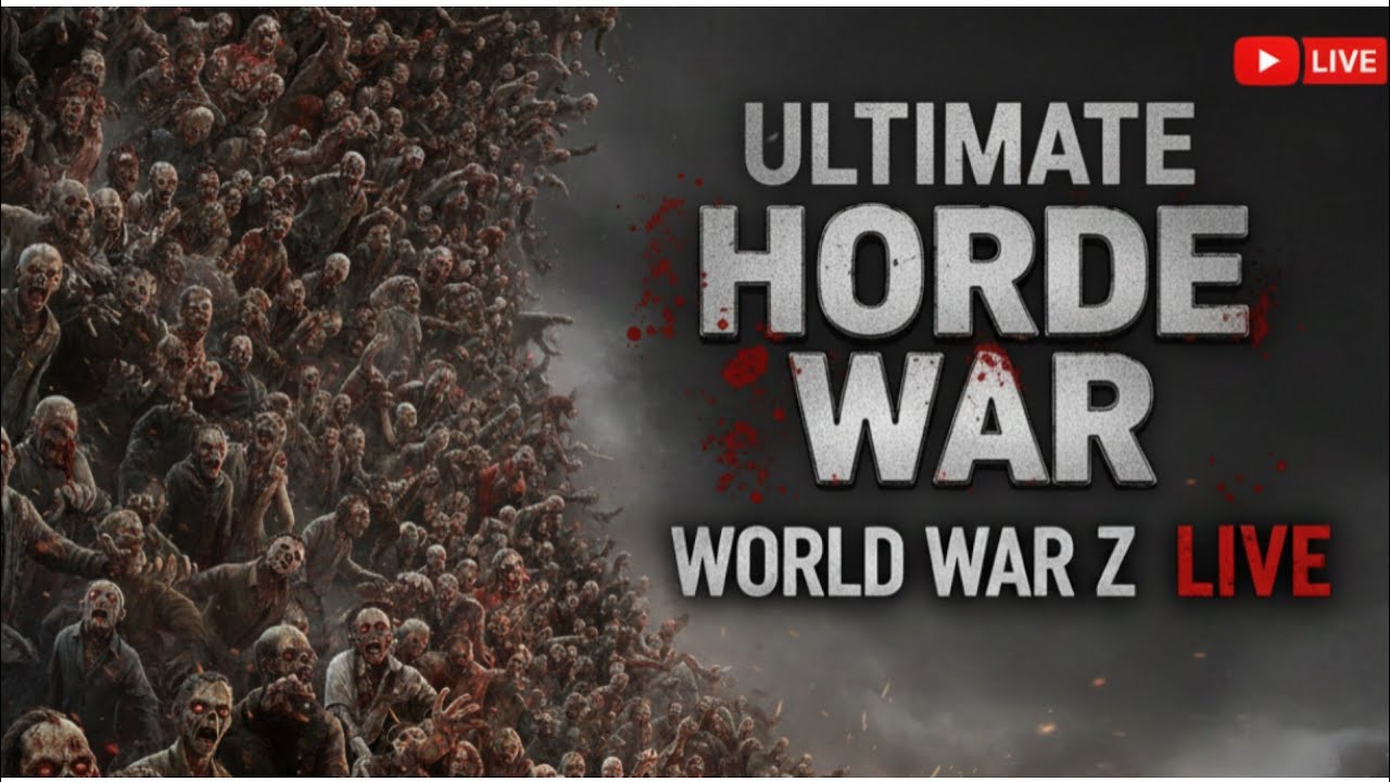 🔴[Live]"Last man standing🧟‍♀️ world war z Survival challenge"