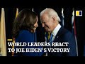 ‘Welcome back America’: world leaders react to Joe Biden’s victory in US elections