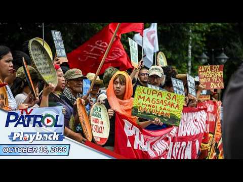 TV Patrol Playback | October 16, 2026
